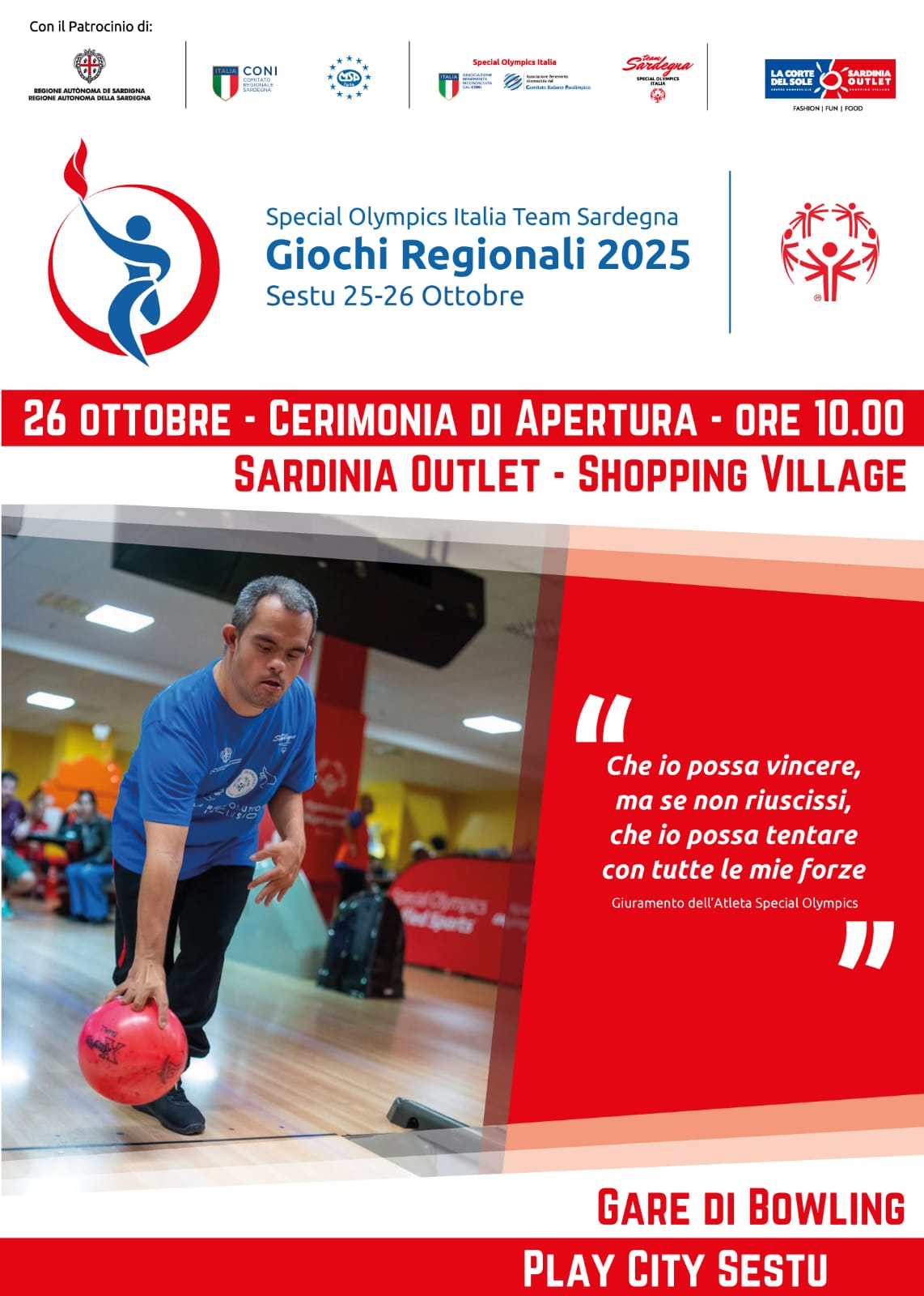 Giochi Regionali di Bowling Special Olympics