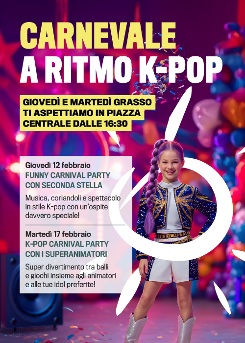 Evento: CARNEVALE A RITMO K-POP