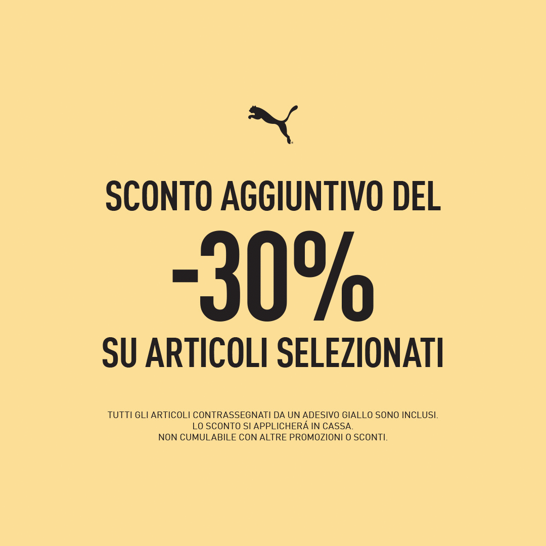 Promozione PUMA Outlet